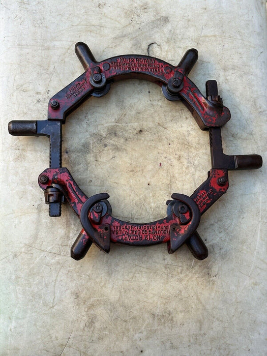 Reed #12 Rotary Cutter Hinged Pipe Cutter 10 to 12 inch Works Great BG4