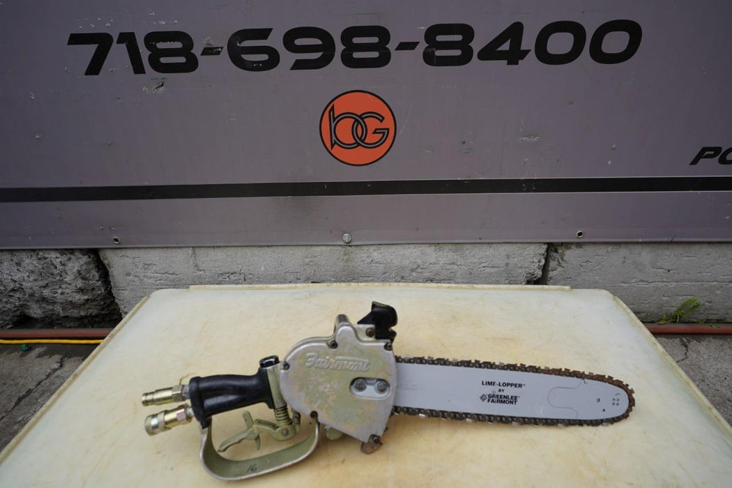Greenlee Fairmont 16 inch Hydraulic Chain Saw Nice Shape #16