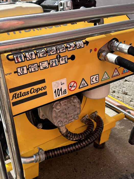Atlas Copco LP 13-30 P Hydraulic Power Pack Gas Powered 13HP Engine  + Hoses 🔥