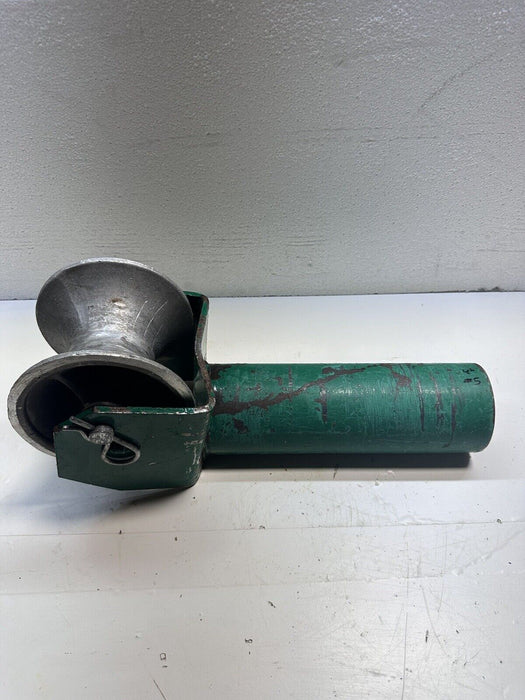 Greenlee 441 4 inch Feeding Sheave for Cable Tugger Puller Great Shape #5