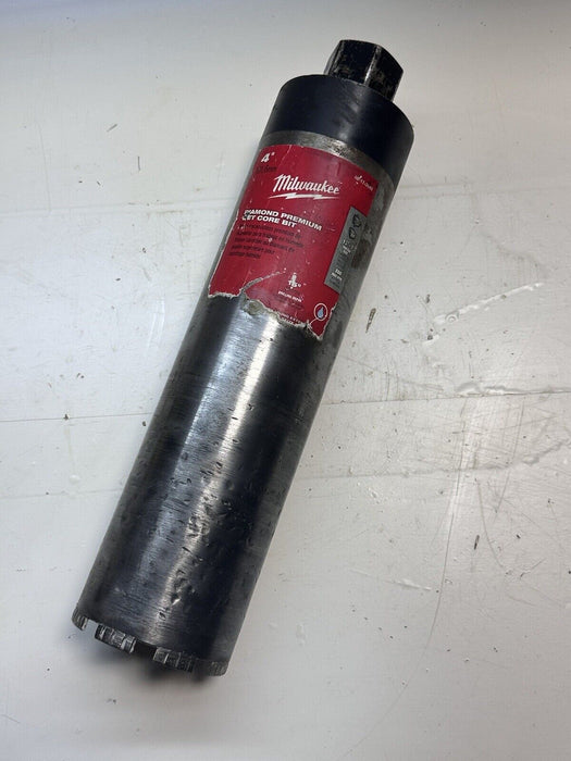Milwaukee Tool 48-17-3040 4" Diamond Premium Wet Core Bit