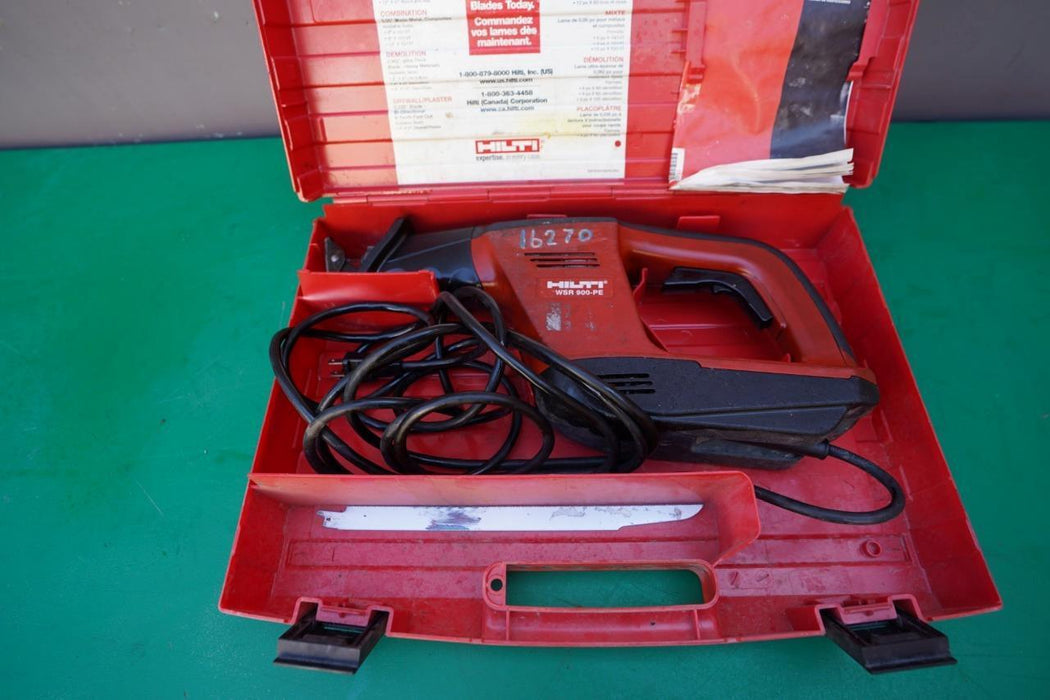 Hilti WSR 900-PE Reciprocating Saw 120volts Works Fine.