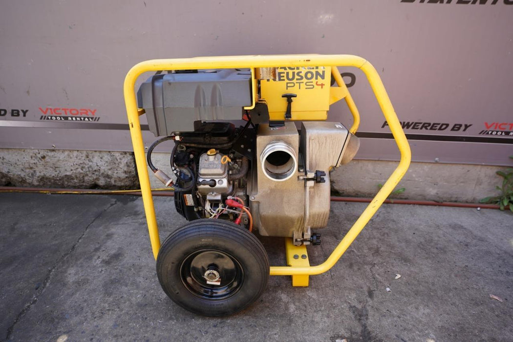 Wacker Neuson PTS 4V 479 Cc 4-Stroke Engine Self Priming Centrifugal Trash Pump