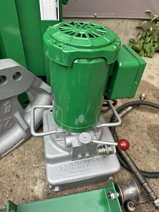 Greenlee 881CT Cam Track 2 1/2 to 4 EMT Rigid IMC Bender - Table - 960 Pump 7/22