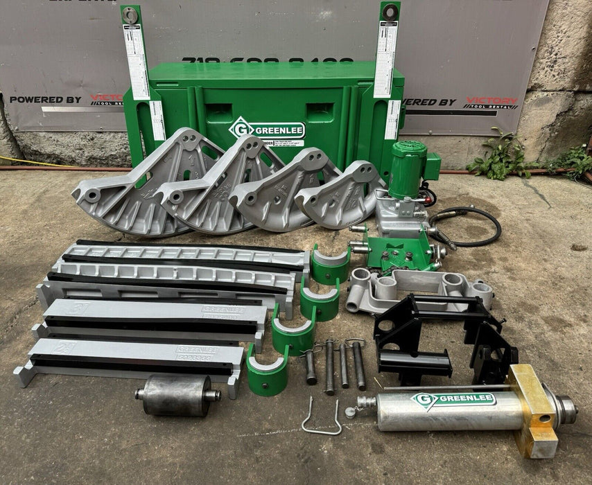 Greenlee 881CT Cam Track 2 1/2 to 4 EMT Rigid IMC Bender - Table - 960 Pump 7/22