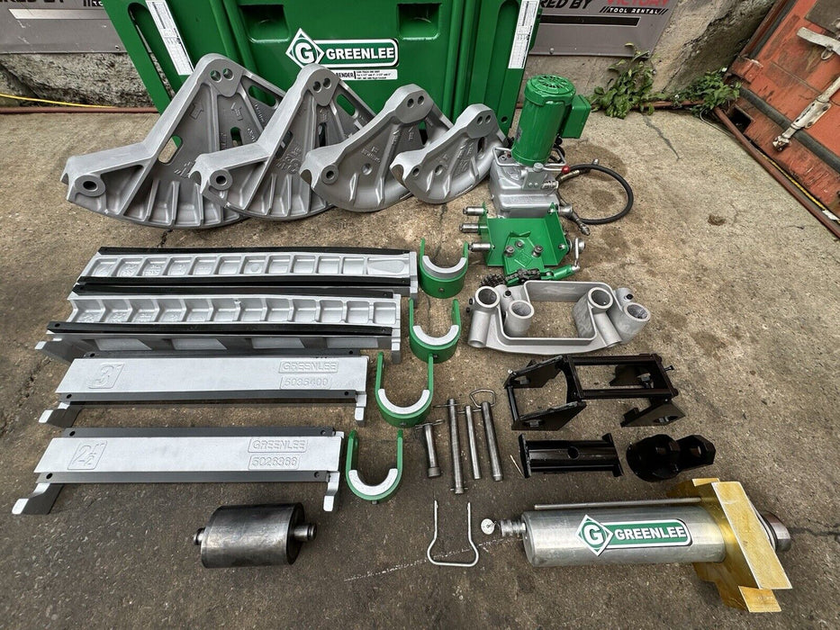 Greenlee 881CT Cam Track 2 1/2 to 4 EMT Rigid IMC Bender - Table - 960 Pump 7/22