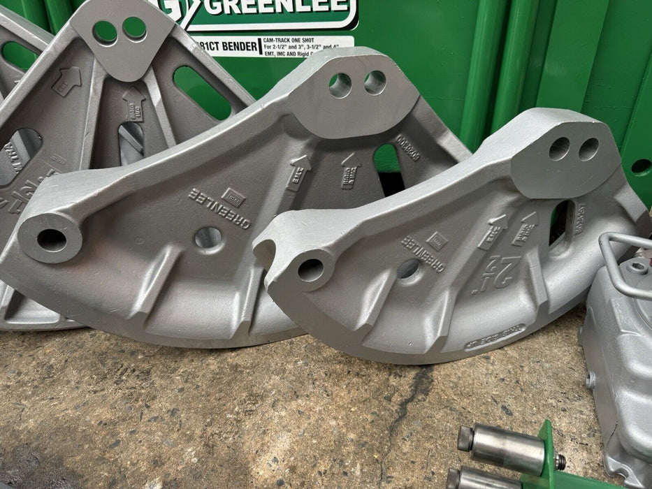 Greenlee 881CT Cam Track 2 1/2 to 4 EMT Rigid IMC Bender - Table - 960 Pump 7/22
