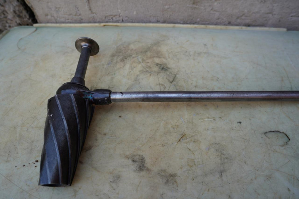 Ridgid Spiral Pipe Reamer 4 inch. 300 535 1822 Works Fine. #3