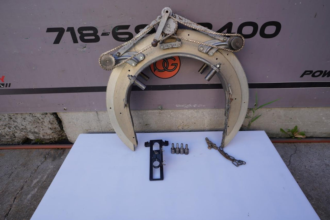 Mathey Dearman Pipe Beveling Machine 3-SA 14 to 20" Cutting Welding Nice Unit #7