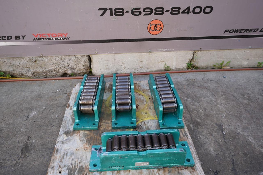 Hilman Rollers Machinery Movers 75 Tons Each, 300 Ton Set.  Great Shape.  #3