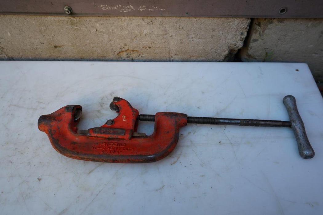 Ridgid 4-S 2 to 4 inch Pipe Cutter for Pipe Threader. #2
