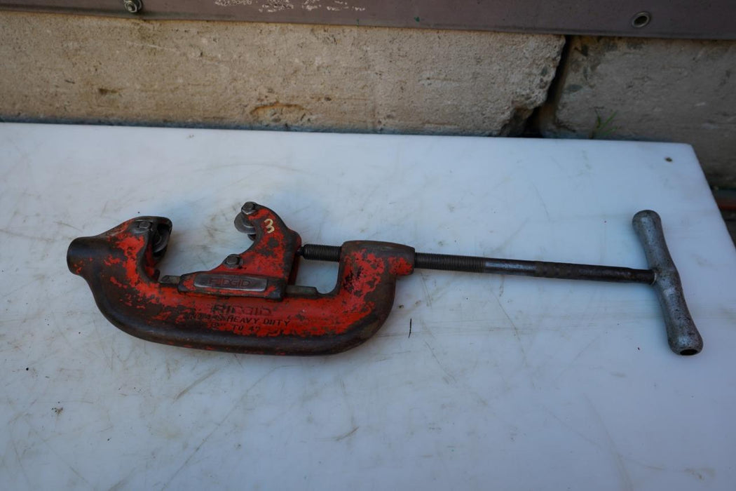 Ridgid 4-S 2 to 4 inch Pipe Cutter for Pipe Threader. #3