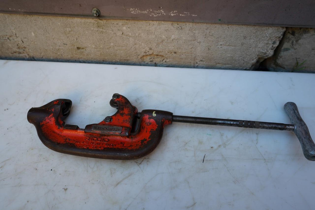Ridgid 4-S 2 to 4 inch Pipe Cutter for Pipe Threader. #6