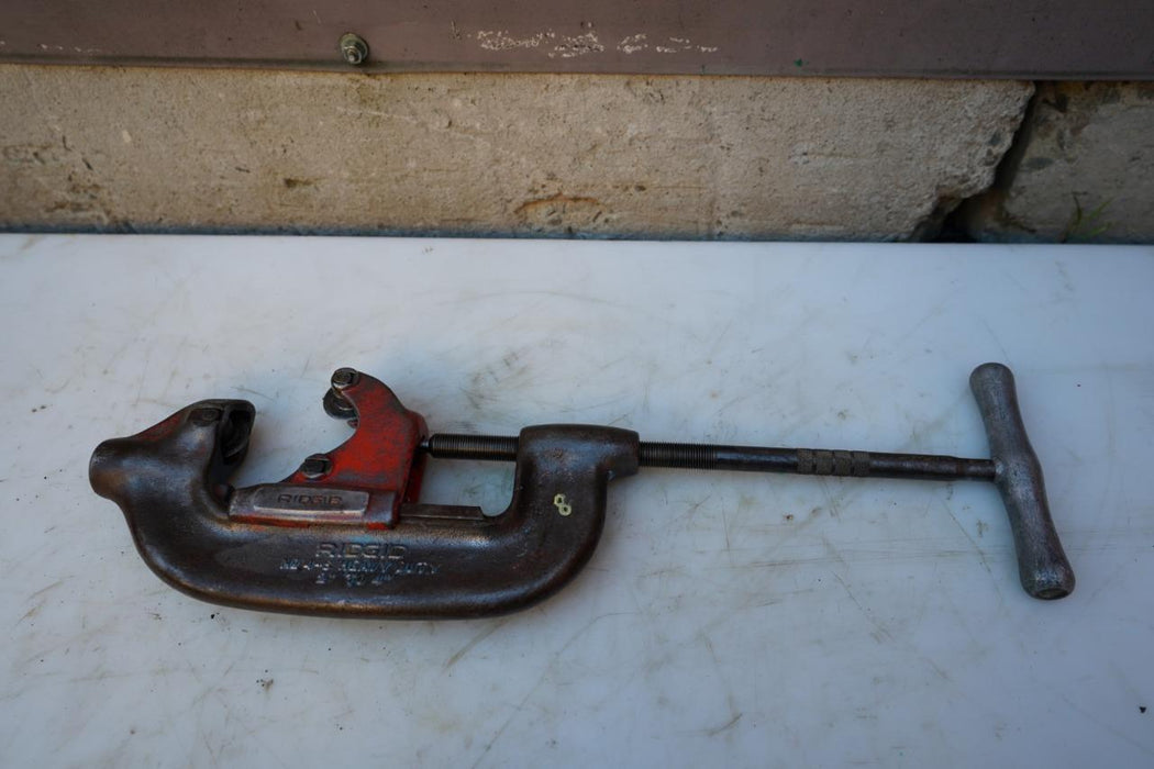 Ridgid 4-S 2 to 4 inch Pipe Cutter for Pipe Threader. #8