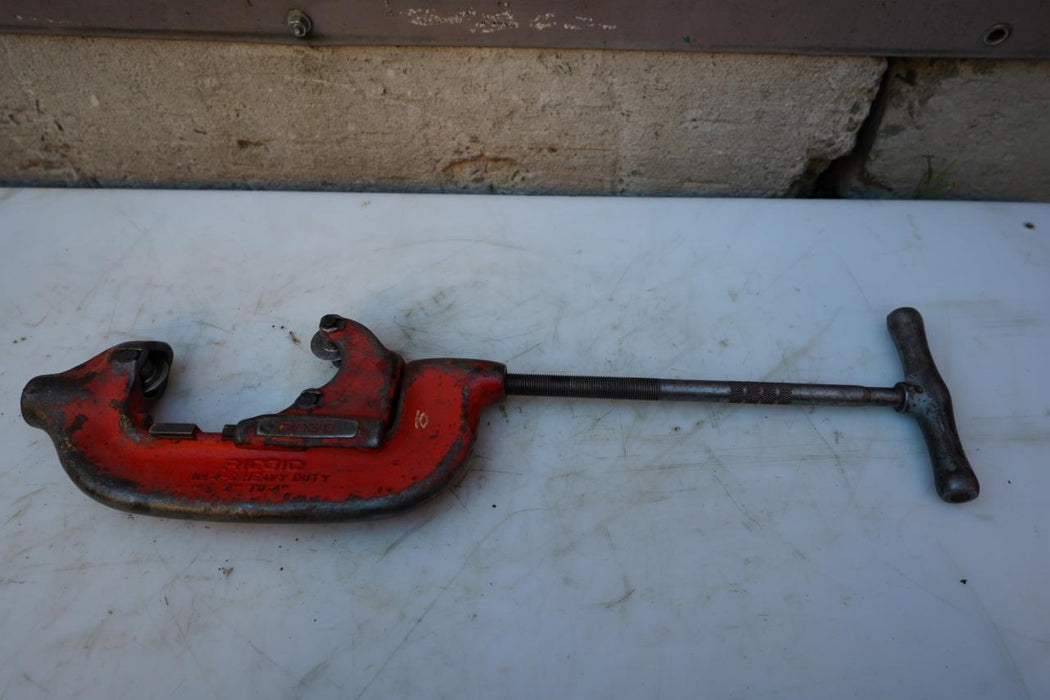 Ridgid 4-S 2 to 4 inch Pipe Cutter for Pipe Threader. #10