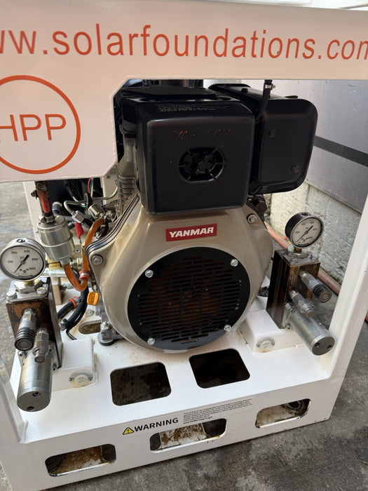 HPP10D Diesel Portable Hydraulic Pump 2-Tool Power Pack 5k Psi, 9HP , 102 Hours