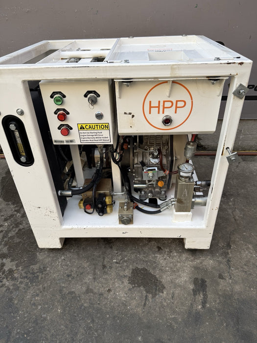 HPP10D Diesel Portable Hydraulic Pump 2-Tool Power Pack 5k Psi, 9HP , 435 Hours