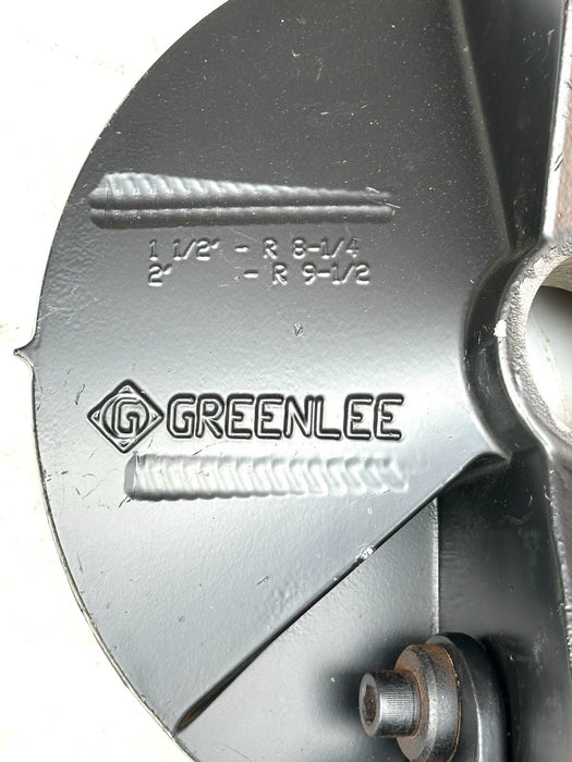 Greenlee Bender PVC Coated Rigid Shoe Group For 555, 555C, Current 77 1/2-2” Set