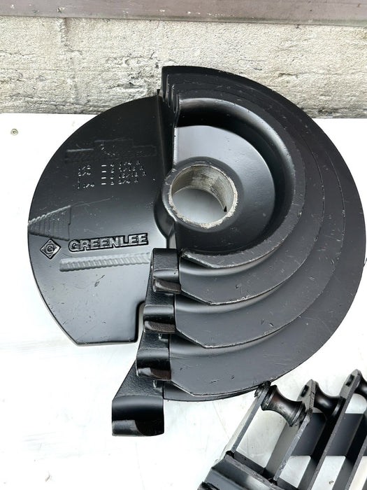 Greenlee Bender PVC Coated Rigid Shoe Group For 555, 555C, Current 77 1/2-2” Set