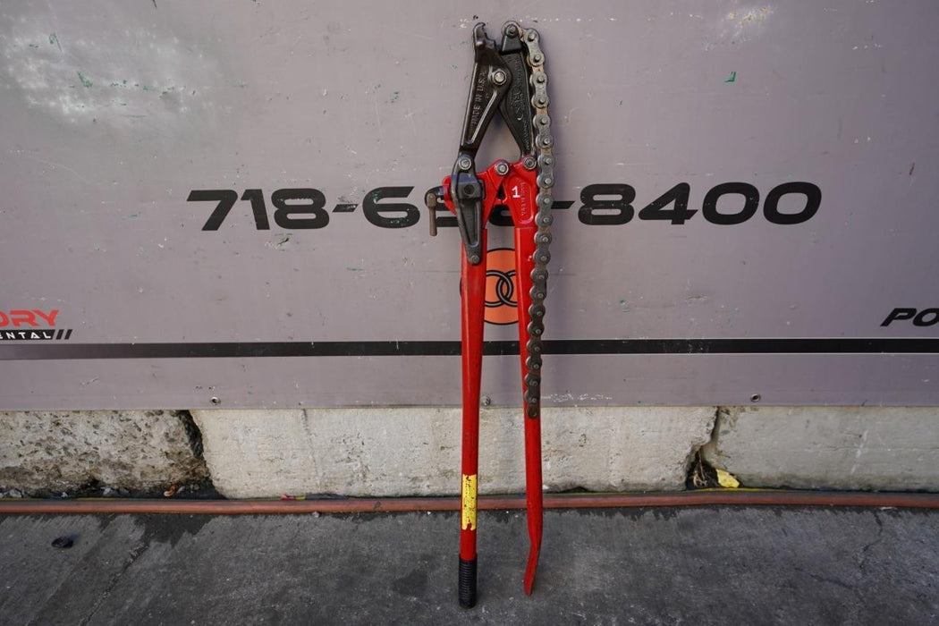 Wheeler Rex 5908 Cast Iron Pipe Chain Snap Cutter Great Working Condition. #1