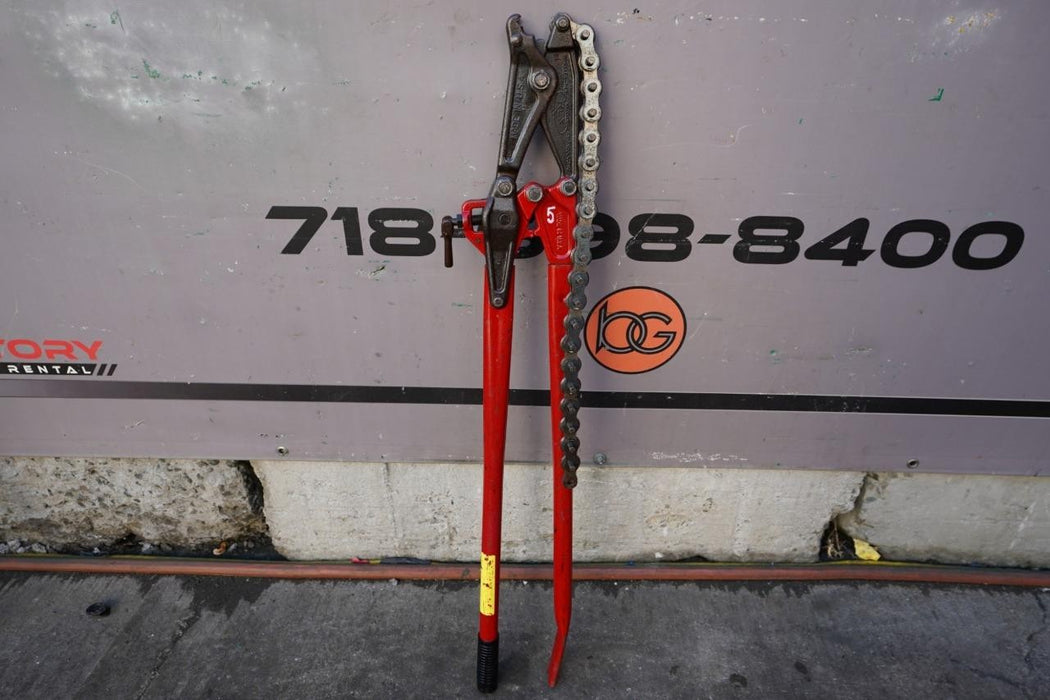 Wheeler Rex 5908 Cast Iron Pipe Chain Snap Cutter Great Working Condition. #5