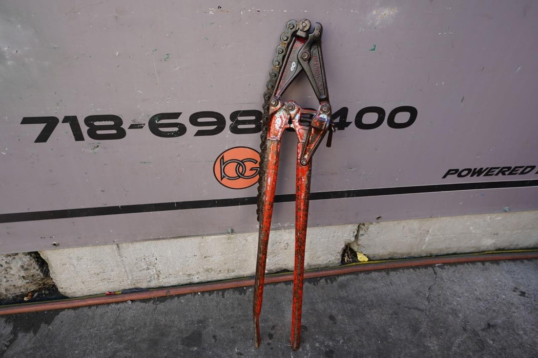 Wheeler Rex 5908 Cast Iron Pipe Chain Snap Cutter Great Working Condition. #8