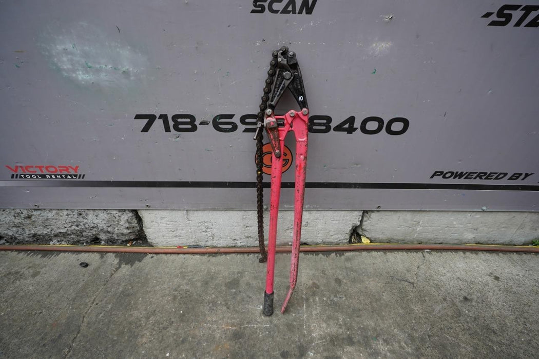 Ridgid 278 Cast Iron Pipe Chain Snap Cutter Great Working Condition. #10