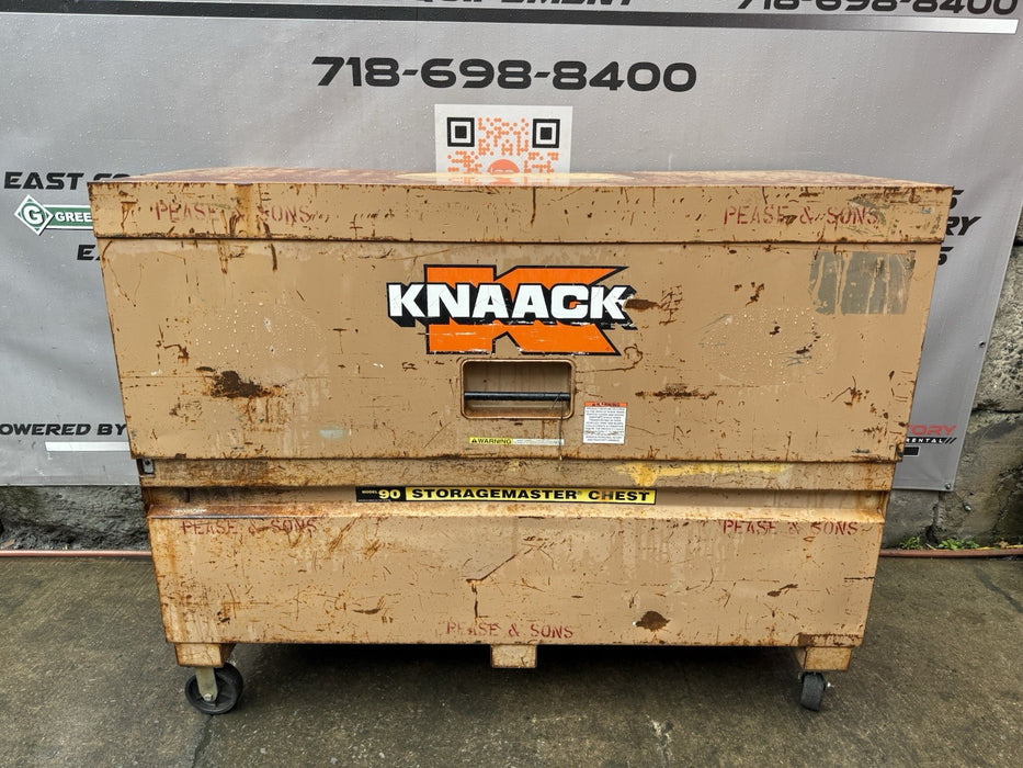 KNAACK MODEL 90 STORAGEMASTER Jobsite Piano Box 72" W x 30" D x 49" 57 CU FT #1