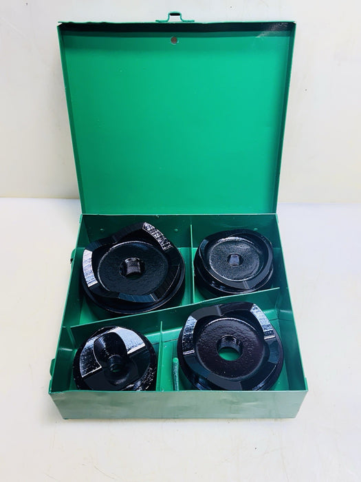 Greenlee 7304 Knockout Punch & Die Set For 2 1/2"-4" Conduit Size KO #BG8