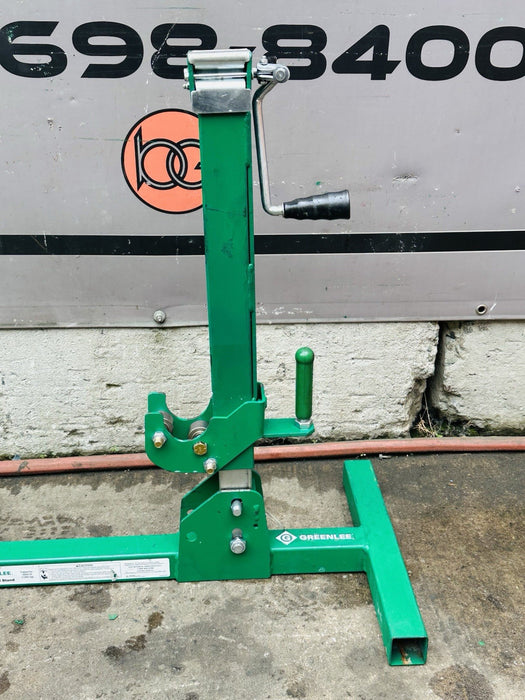 Greenlee RXM 23" - 72" Reel Jack Stand, Quick Adjust Head, 6000 lbs/Capacity