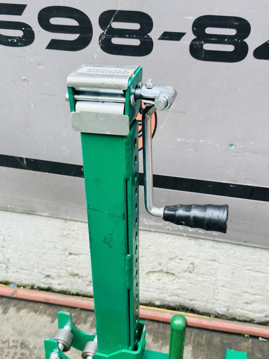 Greenlee RXM 23" - 72" Reel Jack Stand, Quick Adjust Head, 6000 lbs/Capacity