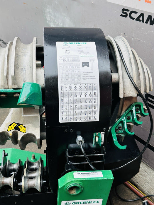GREENLEE 854 555 QUAD Conduit Pipe Bender 1/2-2" EMT RIGID IMC NW Board Warranty