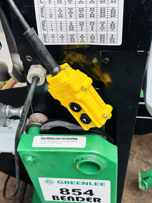 GREENLEE 854 555 QUAD Conduit Pipe Bender 1/2-2" EMT RIGID IMC NW Board Warranty