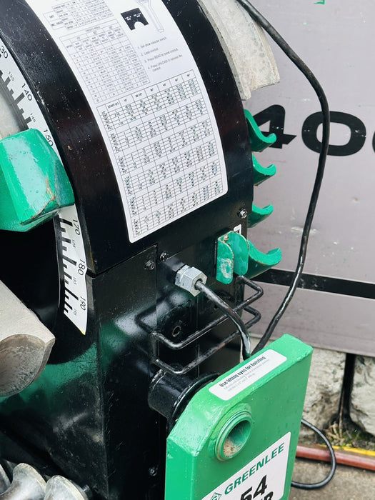 GREENLEE 854 555 QUAD Conduit Pipe Bender 1/2-2" EMT RIGID IMC NW Board Warranty
