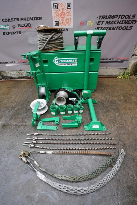 Greenlee Super Tugger 6500 lbs Wire Cable Tugger Puller. Works Fine bg2