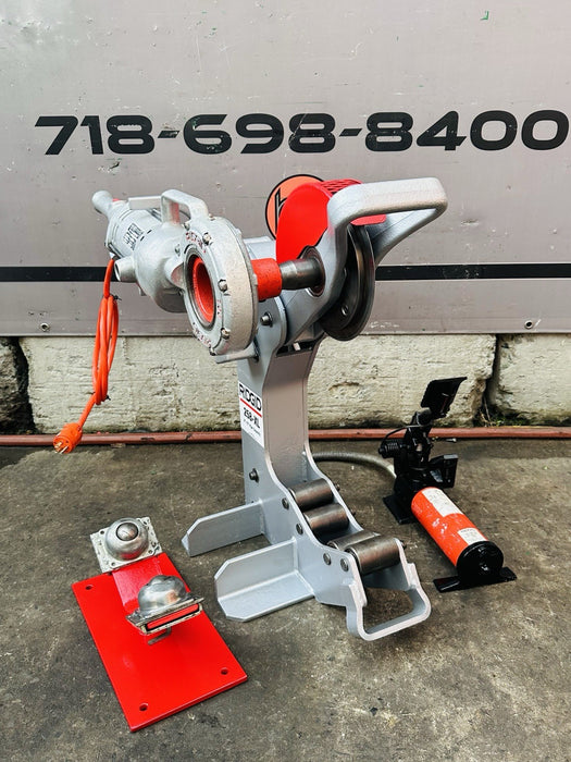 Ridgid 258-XL Power Pipe Cutter 8-12” w/ Hyd Pump + Rigid 700 Threader 5/29 #1