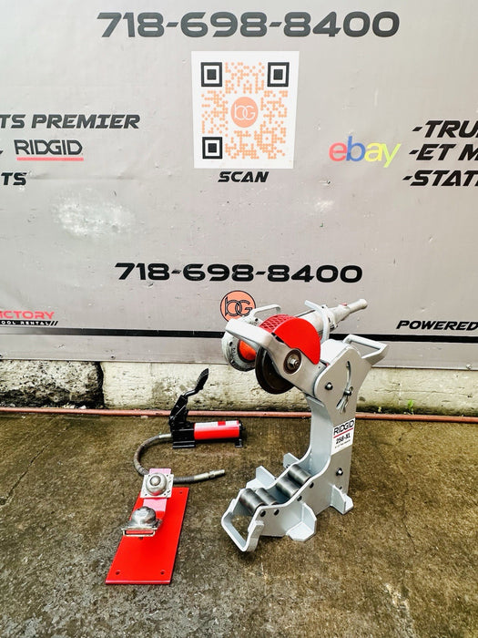 Ridgid 258-XL Power Pipe Cutter 8-12” w/ Hyd Pump + Rigid 700 Threader 5/29 #2