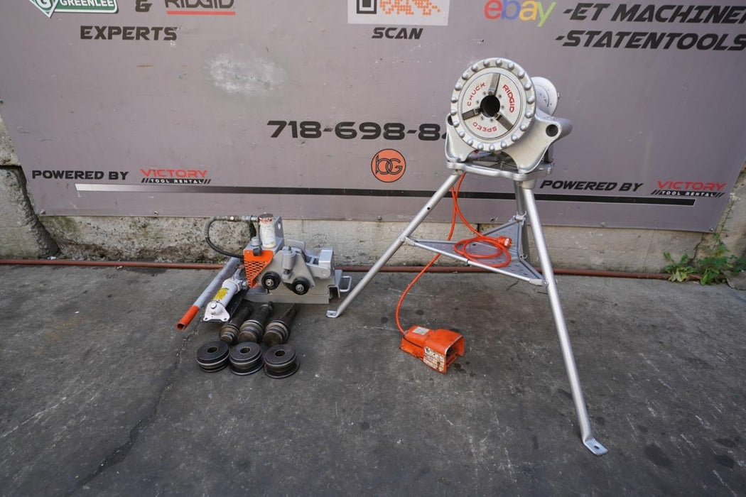 Pace Roll Groover 2 to 16" and Ridgid 300 Pipe Threader. Great Shape.