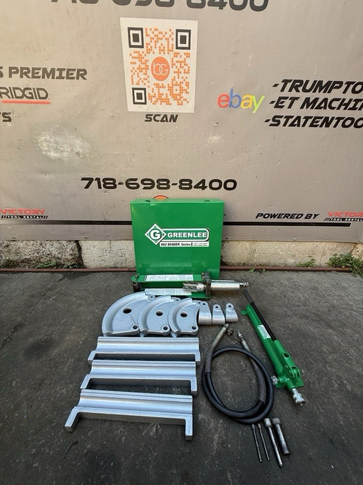 Greenlee 882 EMT Hydraulic Conduit Bender Works Great 1-1/4, 1-1/2, 2" TESTED!!! bg43