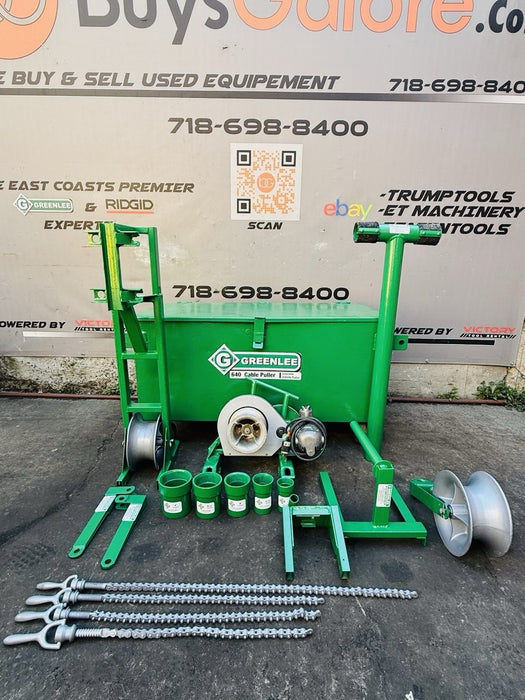 Greenlee Tugger 4000 lbs Wire Cable Tugger Puller 640 Refurbished / Tested