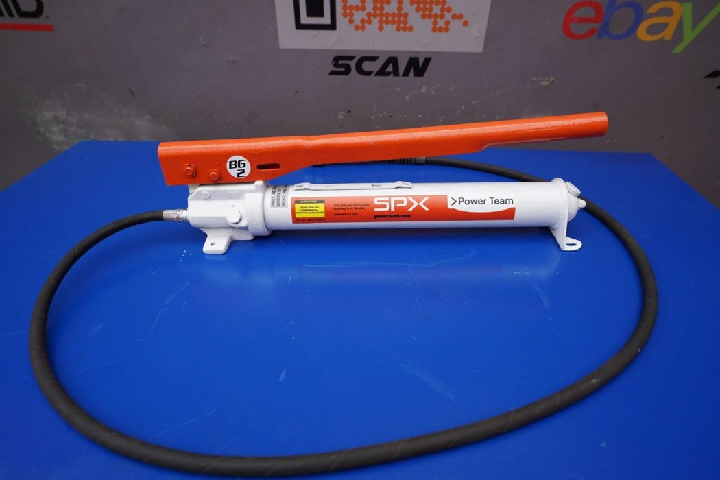 SPX Power Team Hydraulic Pump. Model P-55. 10,000PSI. Works Fine. #2