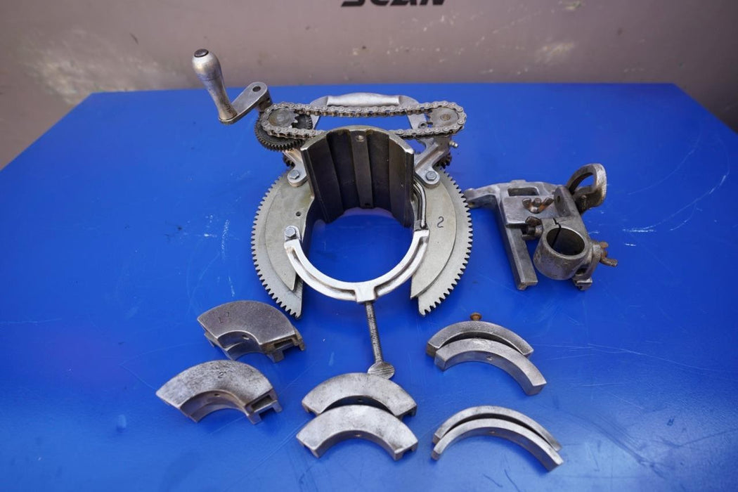 Mathey Dearman Pipe Beveling Machine Beveler 1 1/2 to 4 inch. Works Fine. #2