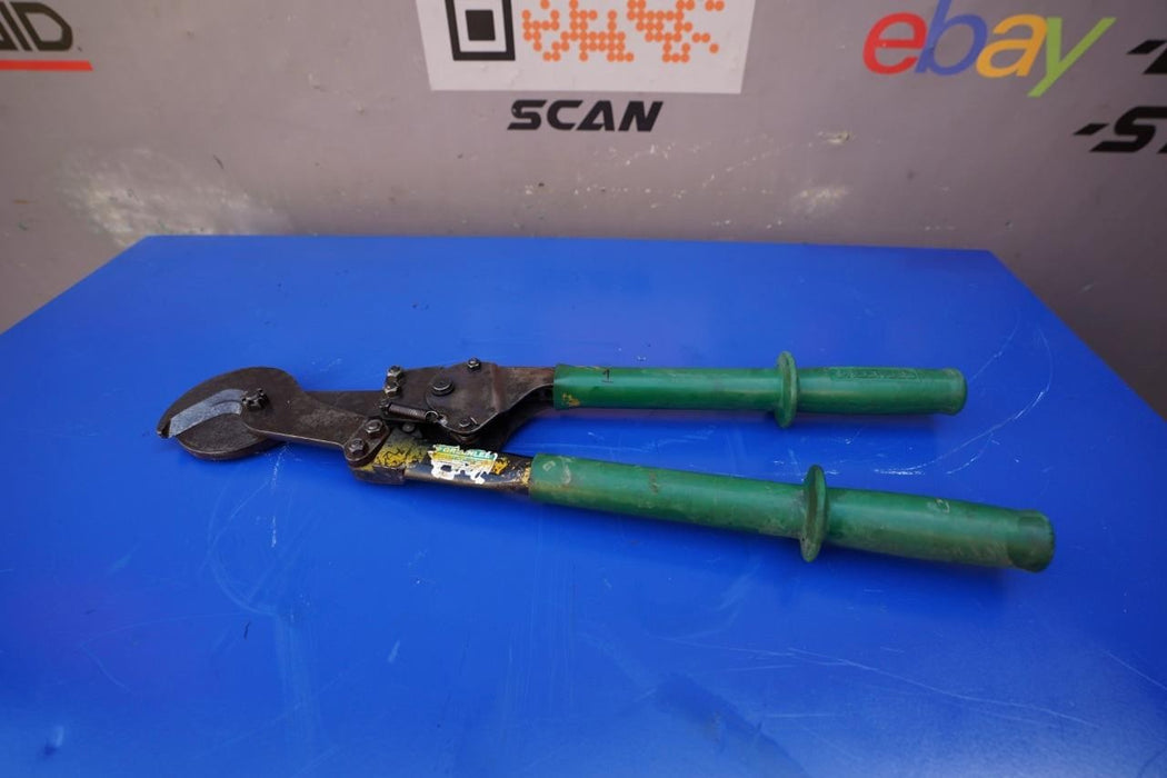 Greenlee 756 Ratcheting Cable Cutter. Works Fine. #1