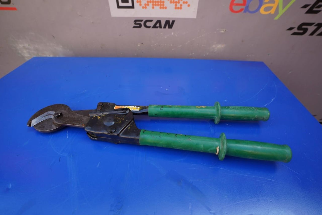 Greenlee 756 Ratcheting Cable Cutter. Works Fine. #2