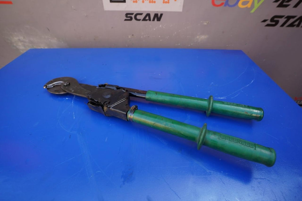 Greenlee 756 Ratcheting Cable Cutter. Works Fine. #3