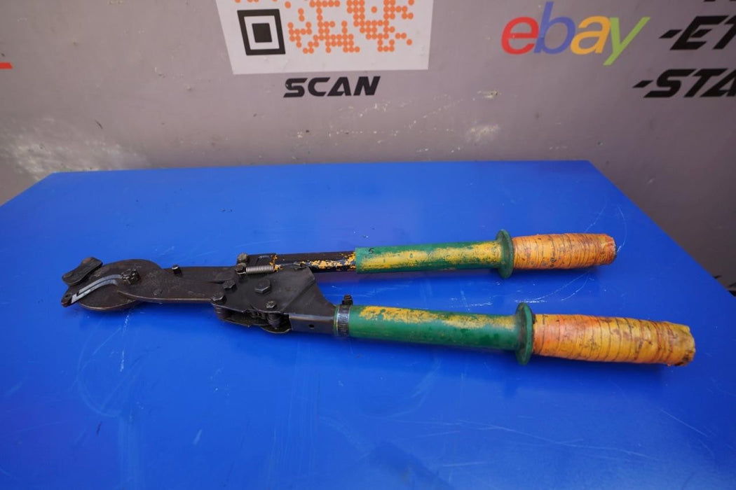 Greenlee 756 Ratcheting Cable Cutter. Works Fine. #5