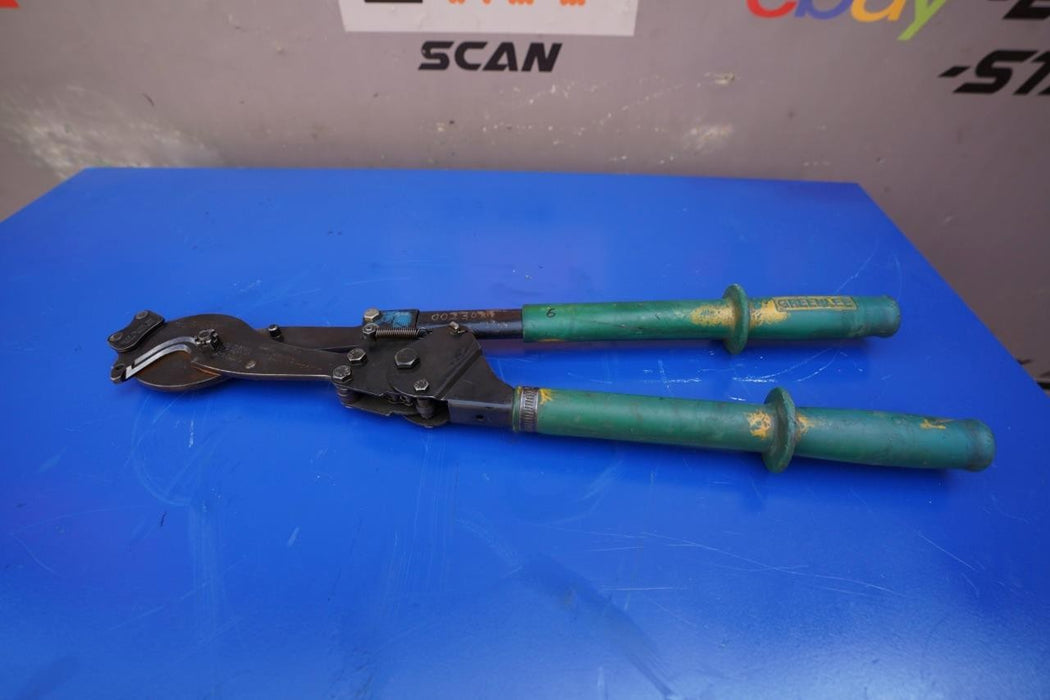 Greenlee 756 Ratcheting Cable Cutter. Works Fine. #6