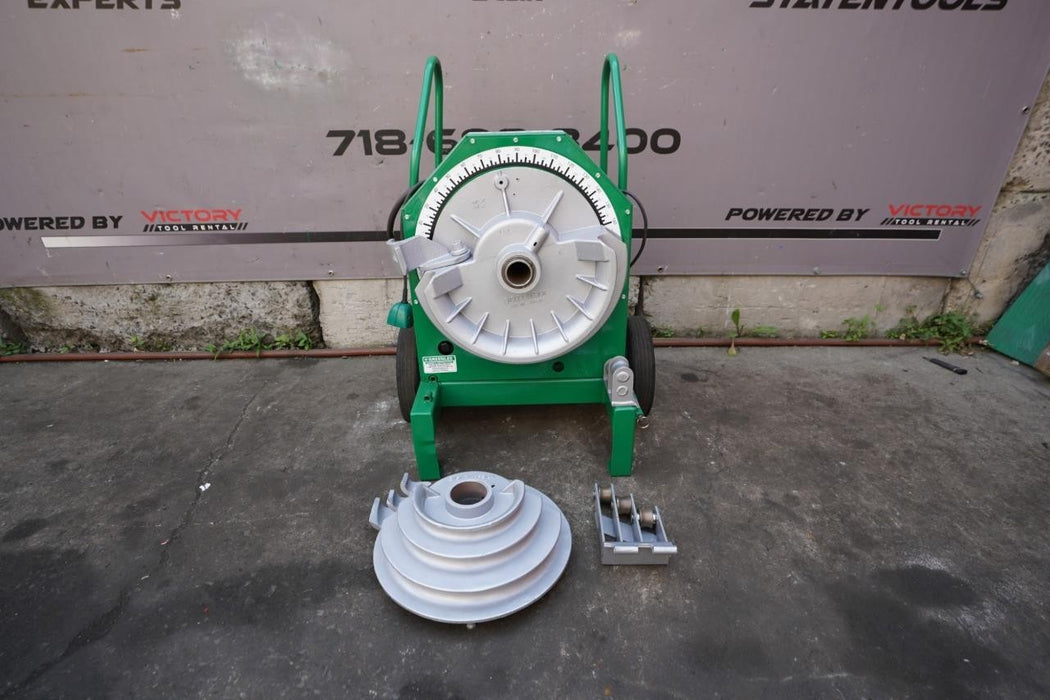 Greenlee 555 Conduit Pipe Bender 1/2 to 2 inch. With Rigid Shoes. Works Fine. #1