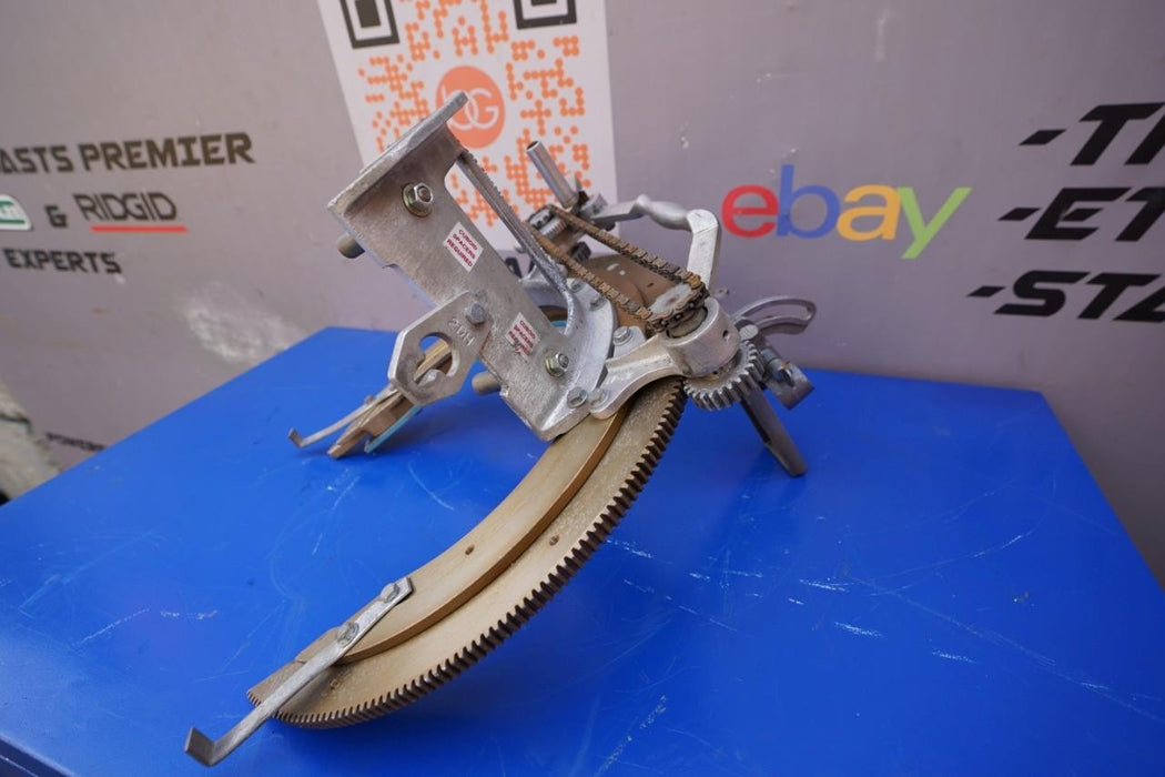 H&M Pipe Beveler Beveling Machine C-12 Welder Cutter 8 to 12 inch Works Fine.