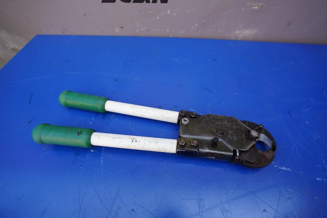 Greenlee Ratchet Cable Cutter Model 754. Works Fine. #21